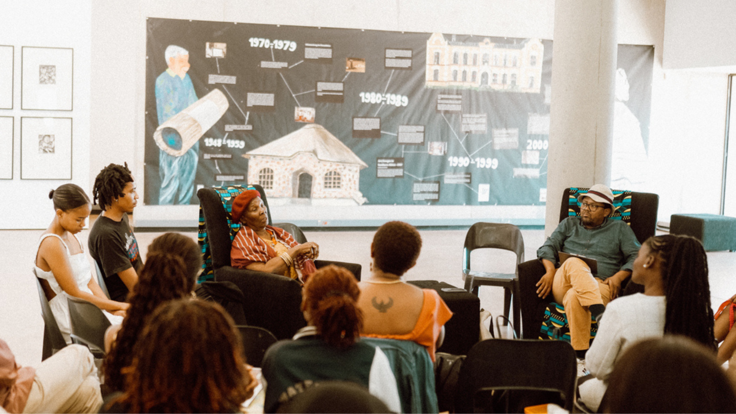 An Intimate Storytime at UJ Art Gallery with Mme Mmakgabo Helen Sebidi